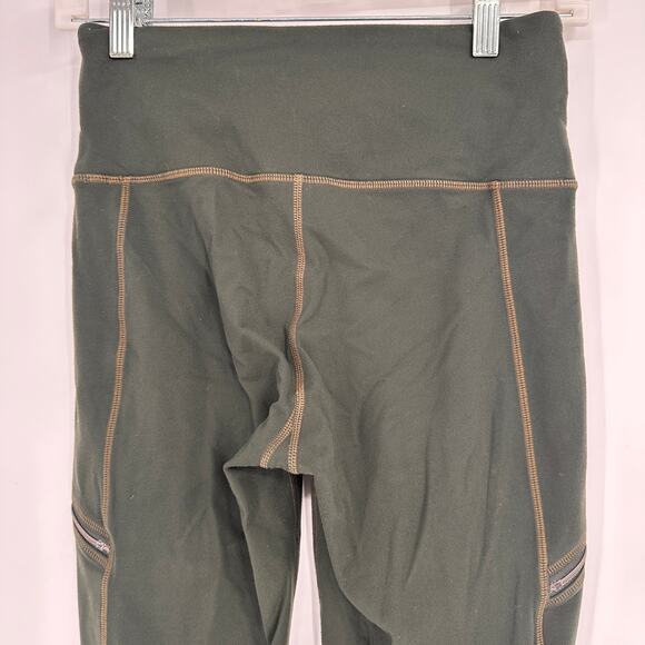 Athleta Green Metro Drifter High Rise Tight Leggings Size Small - Picture 5 of 8